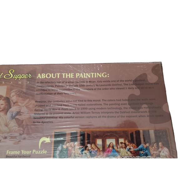 MasterPieces - The Last Supper Panoramic Puzzle, 1000 Pieces Brand New!! Sealed - Picture 5 of 5